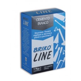 BRIKOLINE 5 KG CEMENTO BIANCO