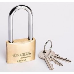 LUCCHETTO OTTONE ARCO LUNGO...
